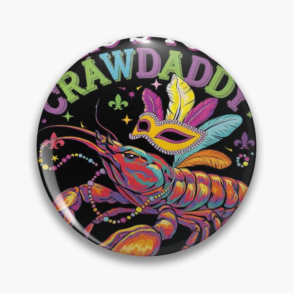 Item preview, Who's Your Crawdaddy Crawfish Beads Mardi Gras Carnival  designed and sold by MyzoToyota.
