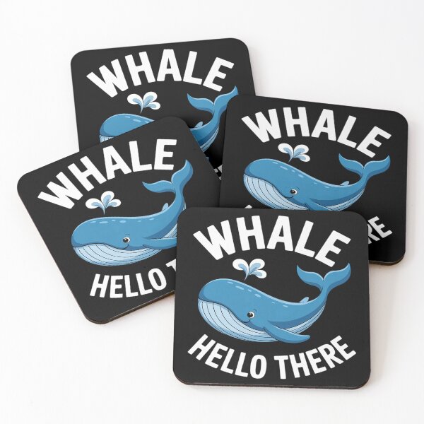 Item preview, Funny Pun Whale Hello There designed and sold by KotexTemu.