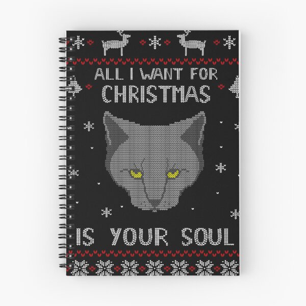 Item preview, all I want for Christmas is your SOUL - ugly christmas sweater  designed and sold by FandomizedRose.