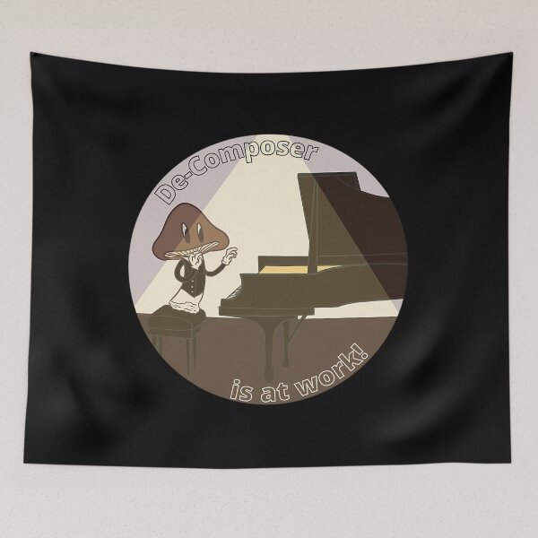 Item preview, De-Composer Mushroom Pun designed and sold by gasnerzyt91.
