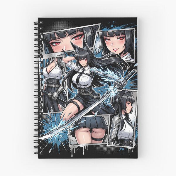 Item preview, Hoshimi Miyabi Zenless Zone Zero ZZZ Section 6 Chief Void Hunter Frost Anomaly Swordswoman Fox Ears Shimotsuki Stance Fallen Frost Polar Slash Fan Art Portrait Poster T-Shirt Sticker Gift designed and sold by Senpaiwaves.