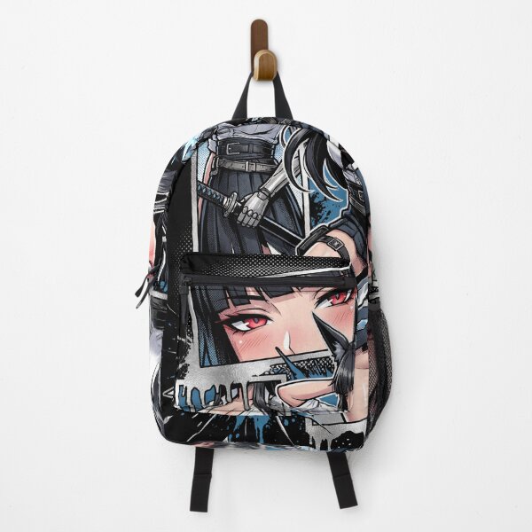 Item preview, Hoshimi Miyabi Zenless Zone Zero ZZZ Section 6 Chief Void Hunter Frost Anomaly Swordswoman Fox Ears Shimotsuki Stance Fallen Frost Polar Slash Fan Art Portrait Poster T-Shirt Sticker Gift designed and sold by Senpaiwaves.