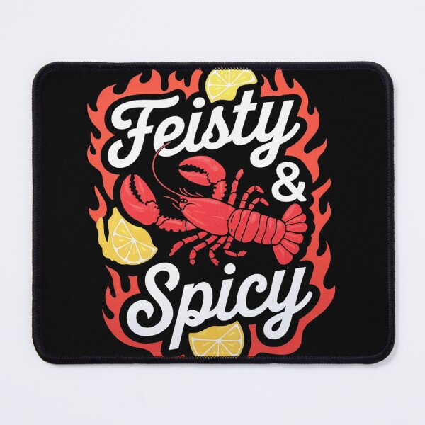 Item preview, Womens Feisty And Spicy Crawfish Funny Boil Cajun Crawfish Festival designed and sold by MyzoToyota.