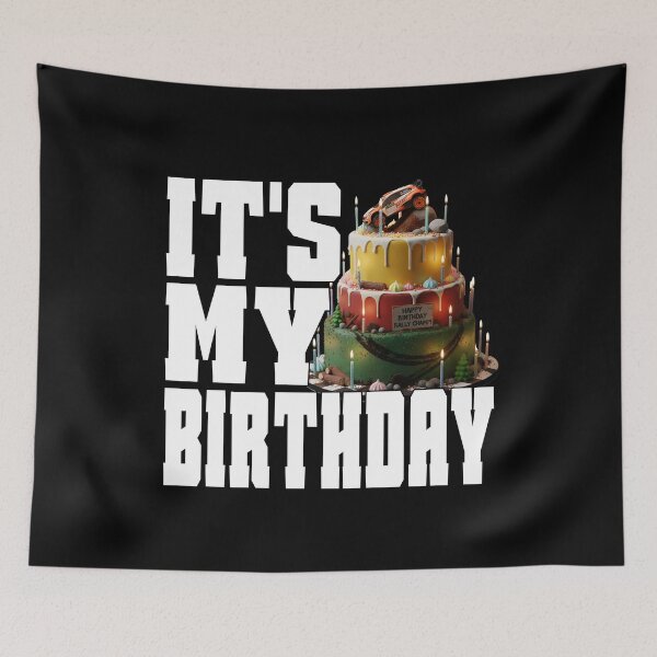 Item preview, IT'S MY BIRTHDAY rally drivers birthday rally co-drivers Bday rallying fan motorsport fans rally fans birthday designed and sold by Jt41.