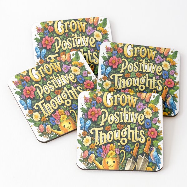 Item preview, Grow Positive Thoughts Floral Art designed and sold by HiteshArt111.