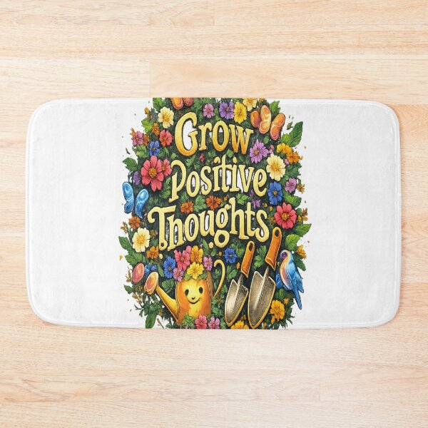 Item preview, Grow Positive Thoughts Floral Art designed and sold by HiteshArt111.