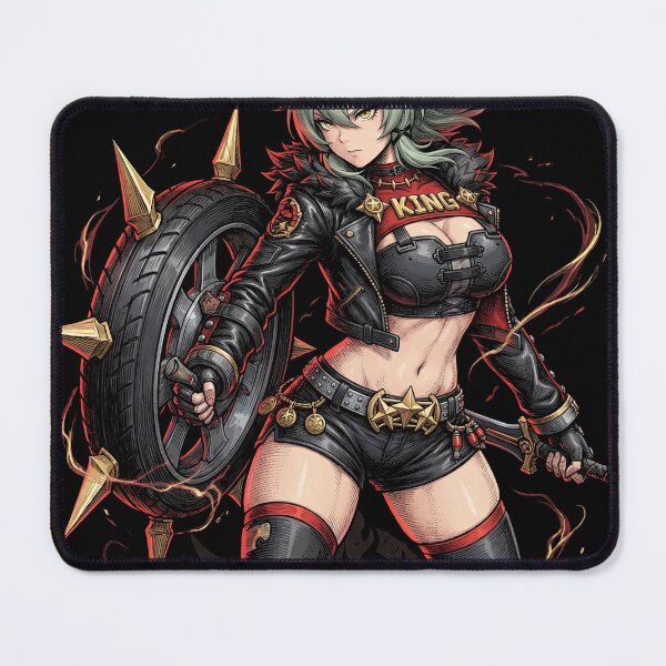 Item preview, Caesar King Zenless Zone Zero ZZZ Sons of Calydon Leader Physical Defense Shield Bash Radiant Aegis Biker Queen Armor Fan Art Portrait Poster T-Shirt Sticker Gift designed and sold by Senpaiwaves.