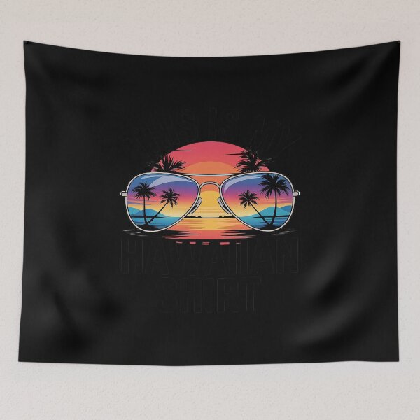 Item preview, Hawaiian Art For Men Women Luau Maui Aloha Hawaii Hawaiian designed and sold by KotexTemu.