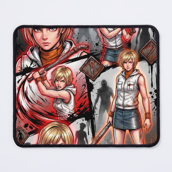 Item preview, Silent Hill 3 Cheryl Masons Nightmare Heather Horror Monsters Closer Double Head Nurse Pendulum Slurper Valtiel Missionary God Psychological Terror Fan Art Collage Poster T-Shirt Sticker Pyramid Head designed and sold by Senpaiwaves.