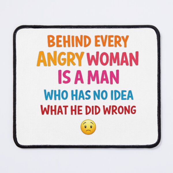 Item preview, Behind Every Angry Woman designed and sold by the-dovlat.