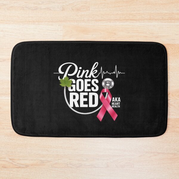 Item preview, Pink Goes Red For Heart Health Awareness designed and sold by LegendsArt75.