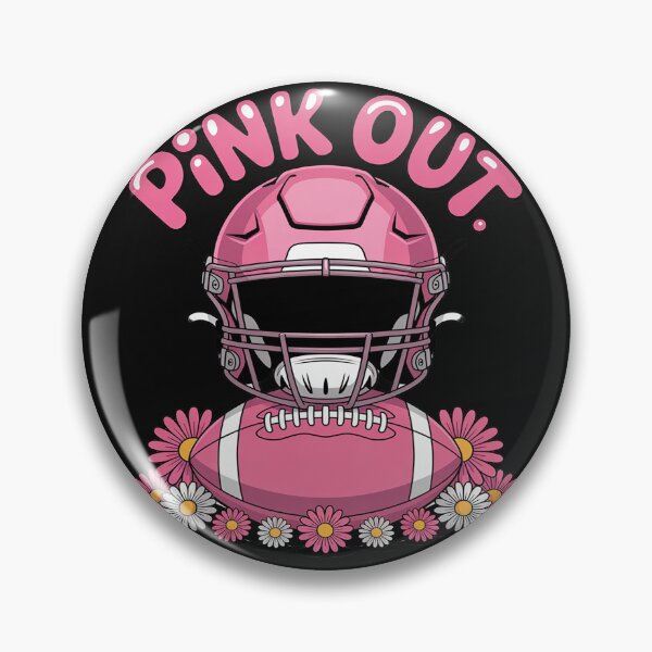 Item preview, Pink Out Breast Cancer Awareness Football Breast Cancer designed and sold by LegendsArt75.