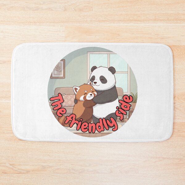 Item preview, The Friendly Side | Kind Red Panda Illustration designed and sold by Pets & Memes & Stuff.