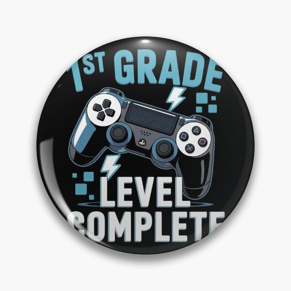Item preview, 1st Grade Level Complete Video Game Last Day Of School Boys  designed and sold by InspiredFoul.