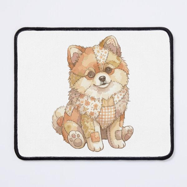 Item preview, Cute Pomeranian Dog Patchwork designed and sold by bapupa.
