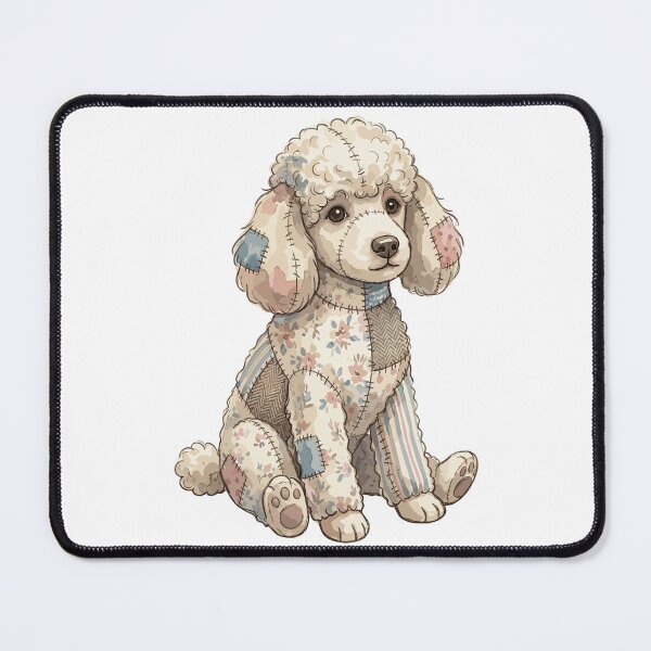 Item preview, Cute Poodle Dog Patchwork designed and sold by bapupa.