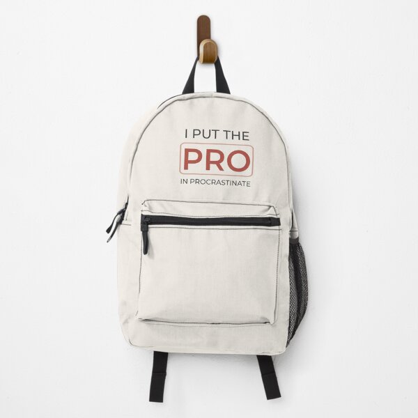Item preview, I put the "PRO" in procastinate designed and sold by QuirkyMint.