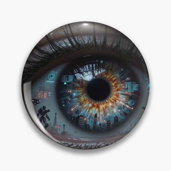 Item preview, Cybernetic Vision in Digital Eye designed and sold by Insomnia Art Designs.