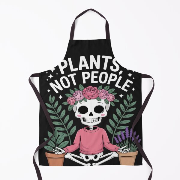 Item preview, Plants Not People Skeleton with Succulents and Garden designed and sold by LegendsArt75.