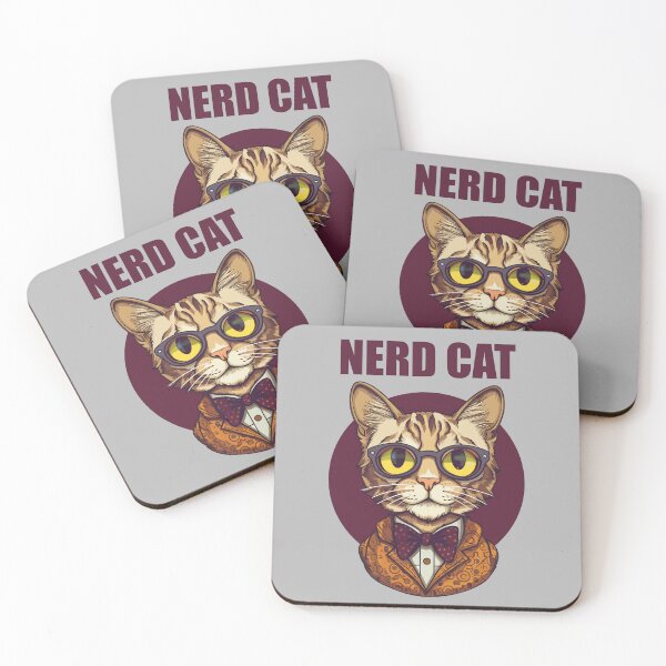 Item preview, Nerd Cat Gentleman designed and sold by MOFAPPAREL.