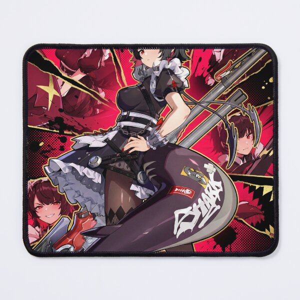 Item preview, Ellen Joe Zenless Zone Zero ZZZ Victoria Housekeeping Co Shark Tail Maid Ice Attack Flash Freeze Polar Plunge Scissor Jaws Fan Art Portrait Poster T-Shirt Sticker Gift designed and sold by Senpaiwaves.