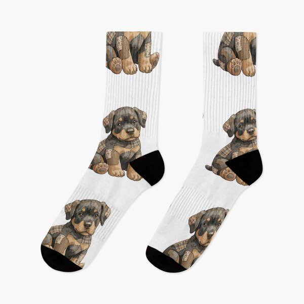 Item preview, Cute Rottweiler Dog Patchwork designed and sold by bapupa.