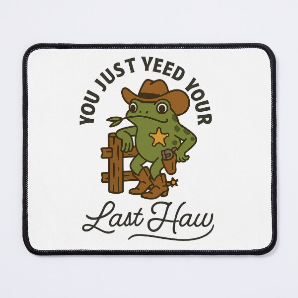Item preview, Cowboy Frog, Frog Cowboy, Cowboy Frog Sheriff designed and sold by graphic-genie.