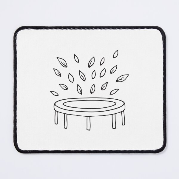 Item preview, A trampoline under falling leaves designed and sold by rasagamastore.