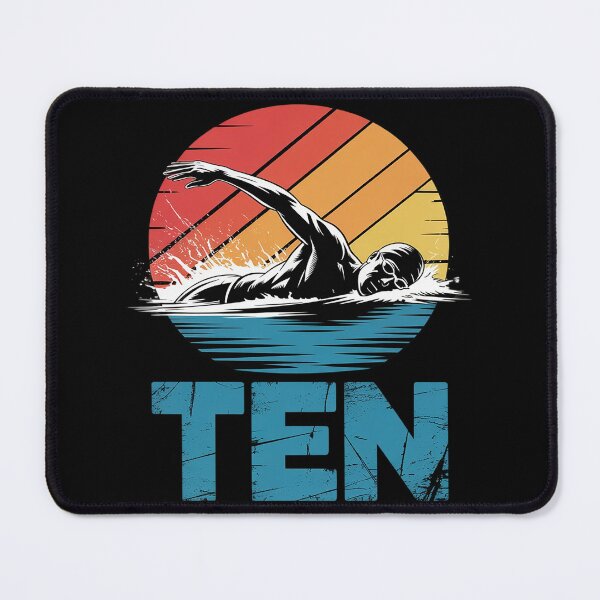 Item preview, 10th Birthday Swim Swimming 10 Year old Boys Girls designed and sold by MyzoToyota.