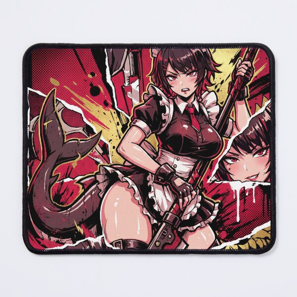Item preview, Ellen Joe Zenless Zone Zero ZZZ Victoria Housekeeping Co Shark Tail Maid Ice Attack Flash Freeze Polar Plunge Scissor Jaws Fan Art Portrait Poster T-Shirt Sticker Gift designed and sold by Senpaiwaves.