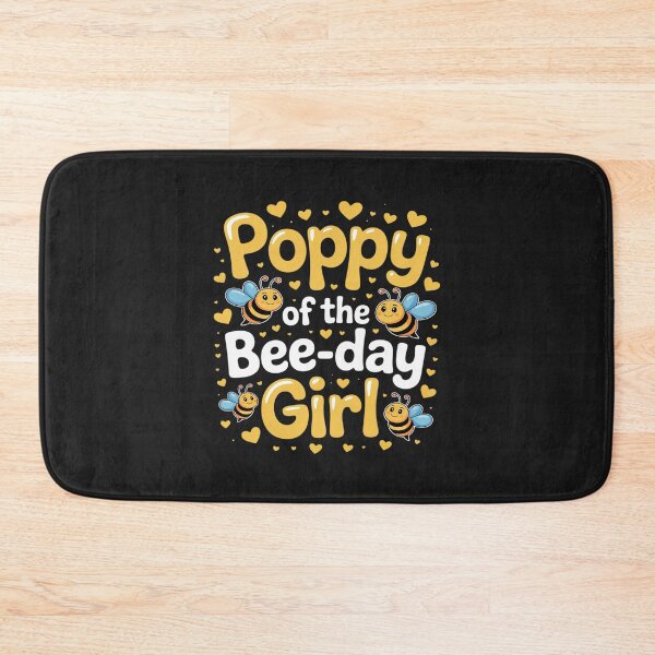 Item preview, Poppy of The Bee Day Girl Birthday Party Bee Lover designed and sold by LegendsArt75.