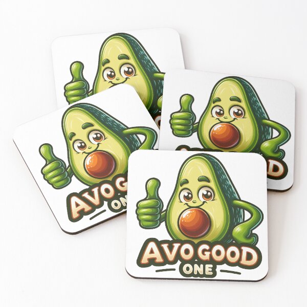 Item preview, Avo Good One Funny Avocado Thumbs Up designed and sold by LunaPixelStudio.