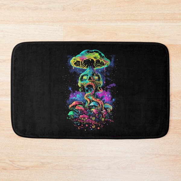 Item preview, Cosmic Mycelium Skull Psychedelic	  	 designed and sold by frijazede36.