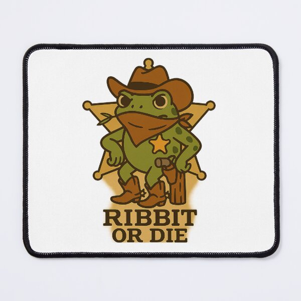 Item preview, Cowboy Frog, Frog Cowboy, Cowboy Frog Sheriff designed and sold by graphic-genie.
