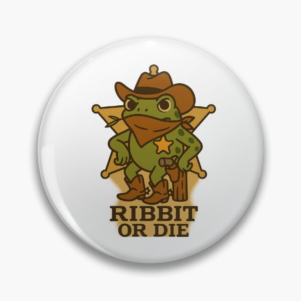 Item preview, Cowboy Frog, Frog Cowboy, Cowboy Frog Sheriff  designed and sold by graphic-genie.