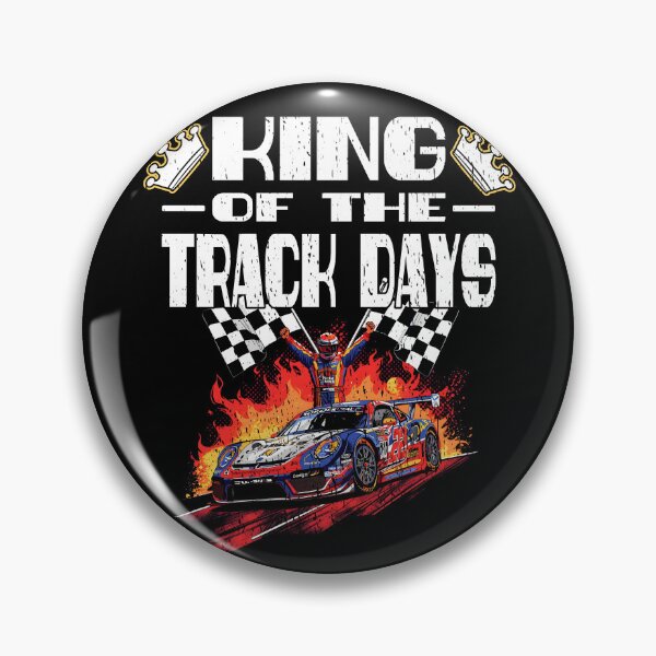 Item preview, KING OF THE TRACK DAYS motorsport racing driver racing team testing fastest lap pit crew amateur drivers lap times designed and sold by Jt41.