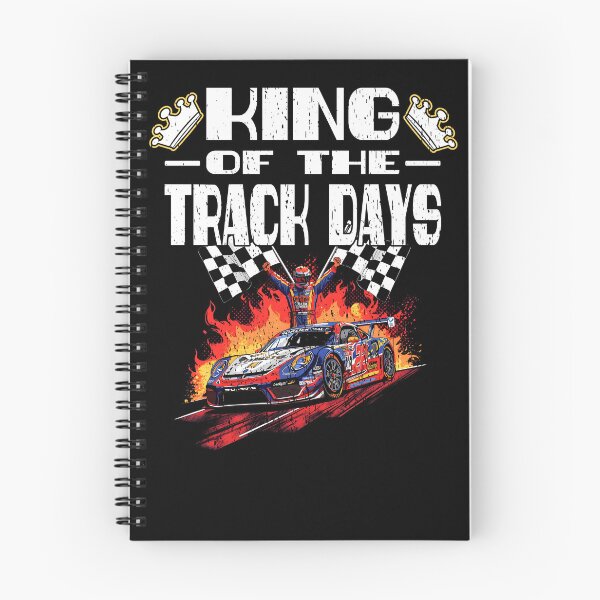 Item preview, KING OF THE TRACK DAYS motorsport racing driver racing team testing fastest lap pit crew amateur drivers lap times designed and sold by Jt41.