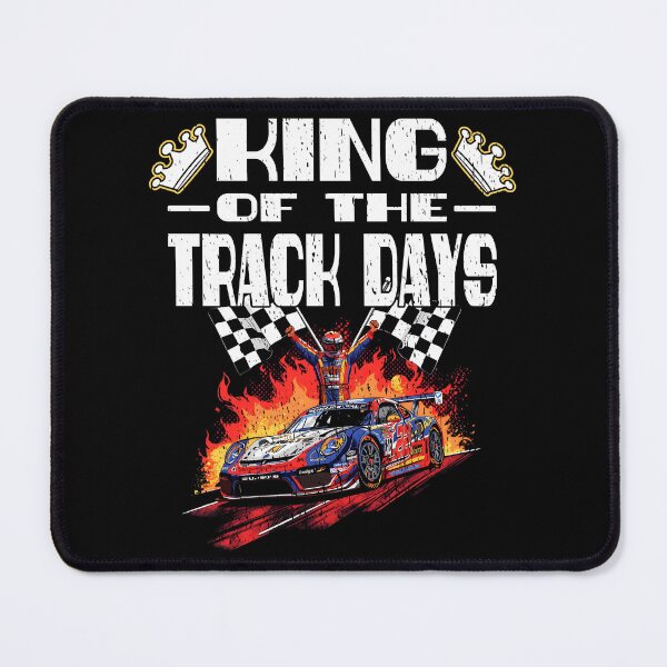 Item preview, KING OF THE TRACK DAYS motorsport racing driver racing team testing fastest lap pit crew amateur drivers lap times designed and sold by Jt41.