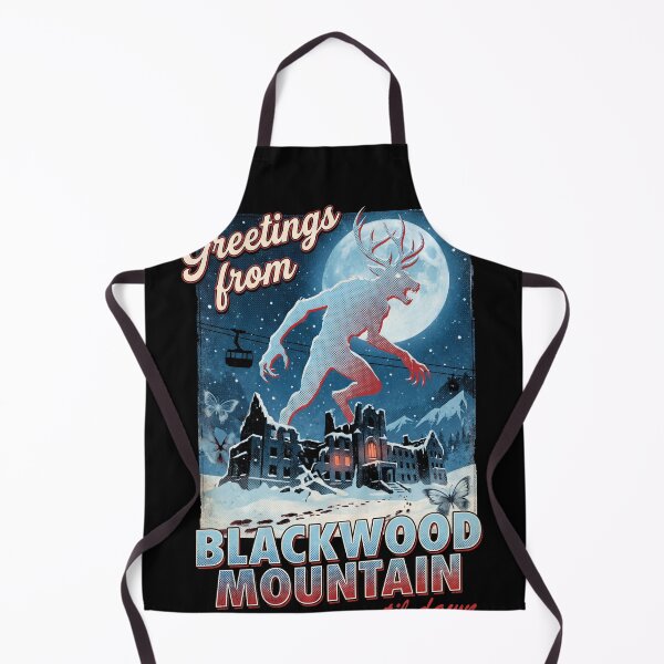 Item preview, Greetings From Until Dawn Horror Blackwood Mountain Lodge Wendigo Curse Butterfly Effect Josh Hannah Mike Emily Sam Jessica Chris Ashley Fan Art Collage Poster T-Shirt Sticker Print Gift designed and sold by Senpaiwaves.