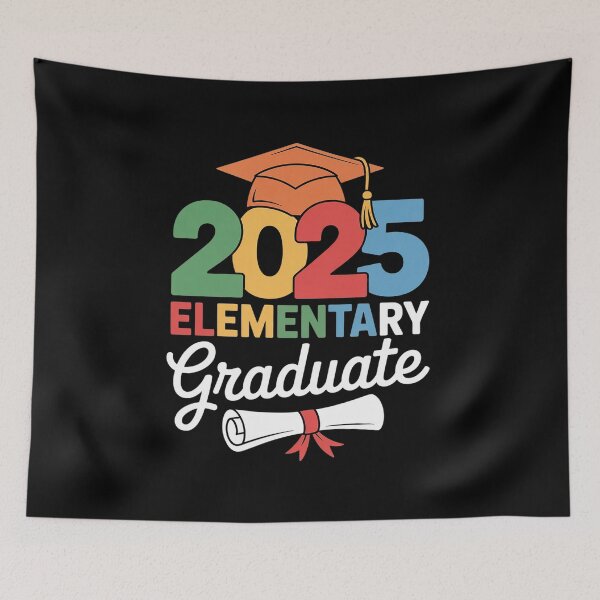 Item preview, 2025 Elementary Graduate School Senior Student Graduation  designed and sold by InspiredFoul.