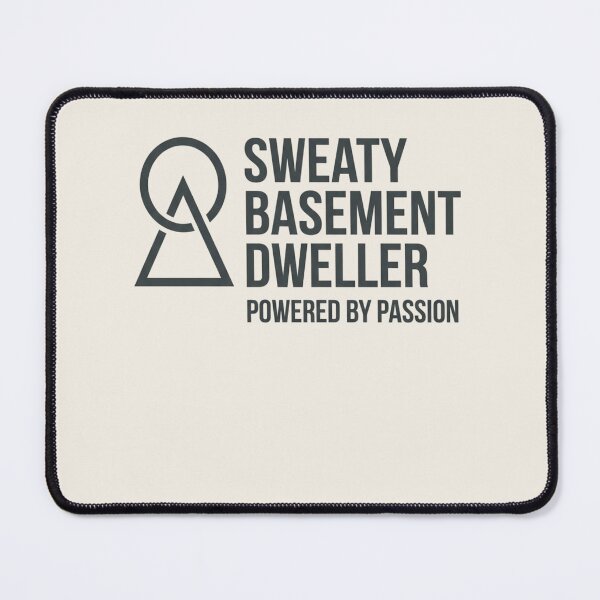 Item preview, Sweaty Basement Dweller Vintage Camping Badge designed and sold by anass002.
