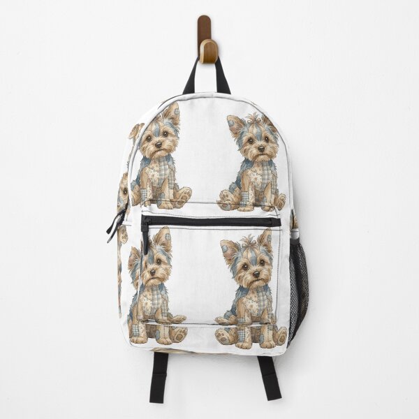 Item preview, Cute Yorkshire Terrier Dog Patchwork designed and sold by bapupa.