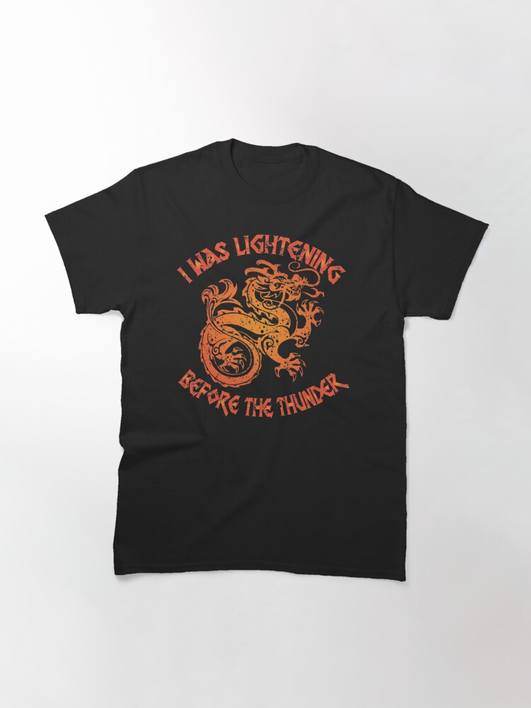 Discover Imagine Dragons T Shirts, I Was Lightning Before The Thunder Shirt, Imagine Dragons Shirt, dragons believer,  Classic T-Shirts