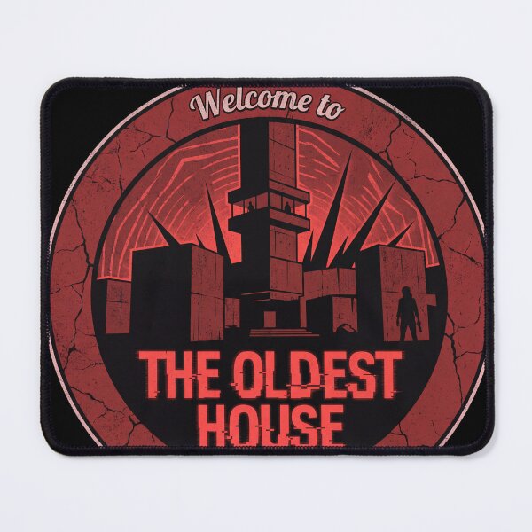 Item preview, Greetings From The Oldest House Control Remedy Entertainment FBC Bureau Paranormal Shifted Rooms Hiss Resonance Altered Items Jesse Faden AWE Fan Art Collage Poster T-Shirt Sticker Print Gift designed and sold by Senpaiwaves.