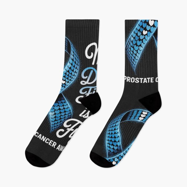 Item preview, Prostate Cancer Awareness Light Blue Ribbon Dad Survivor designed and sold by LegendsArt75.