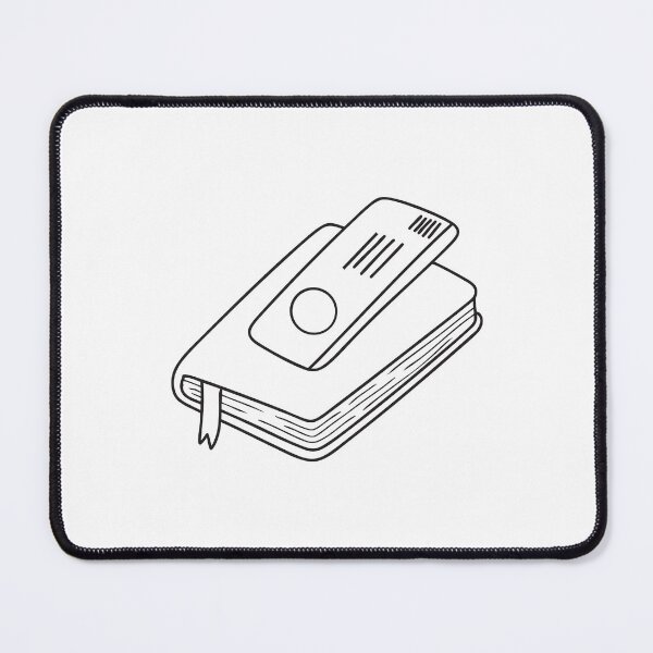 Item preview, A boarding pass tucked in a book, slightly poking out designed and sold by rasagamastore.