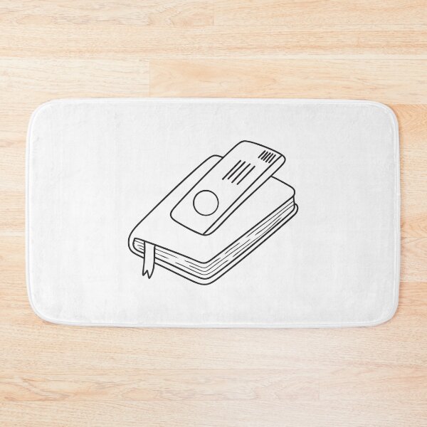 Item preview, A boarding pass tucked in a book, slightly poking out   designed and sold by rasagamastore.