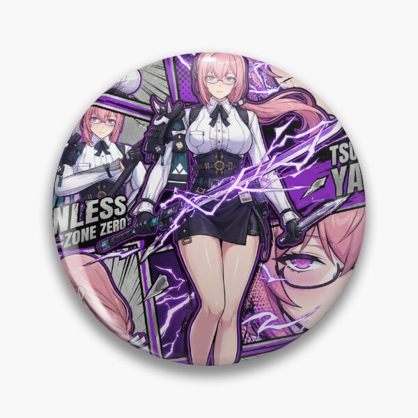 Item preview, Tsukishiro Yanagi Zenless Zone Zero ZZZ Section 6 Deputy Chief Electric Stun Moon Essence Crescent Blade Void Hunter Fan Art Portrait Poster T-Shirt Sticker Gift designed and sold by Senpaiwaves.