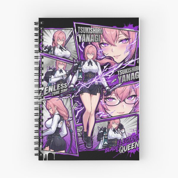 Item preview, Tsukishiro Yanagi Zenless Zone Zero ZZZ Section 6 Deputy Chief Electric Stun Moon Essence Crescent Blade Void Hunter Fan Art Portrait Poster T-Shirt Sticker Gift designed and sold by Senpaiwaves.