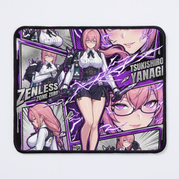 Item preview, Tsukishiro Yanagi Zenless Zone Zero ZZZ Section 6 Deputy Chief Electric Stun Moon Essence Crescent Blade Void Hunter Fan Art Portrait Poster T-Shirt Sticker Gift designed and sold by Senpaiwaves.